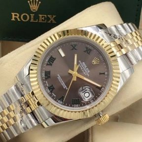 Datejust 41 Wimbledon Yellow Gold two Tone Japan Replica