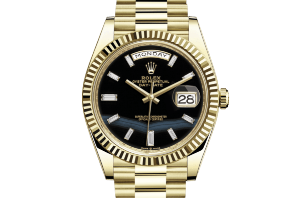 Replica Rolex Day-Date 40 Oyster 40 mm yellow gold 228238