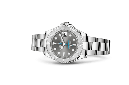 Replica Rolex Yacht-Master 37 Oyster 37 mm Oystersteel and platinum 268622