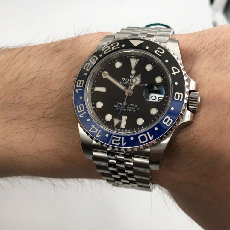 Replica Rolex GMT Master II 126710BLNR (Batman)