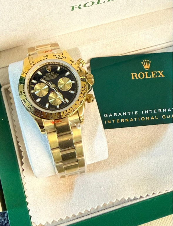 Rolex Cosmograph Daytona Men's Watch in Black Dial
