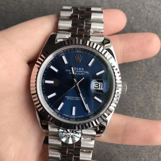 Rolex Datejust Blue Dial 41mm